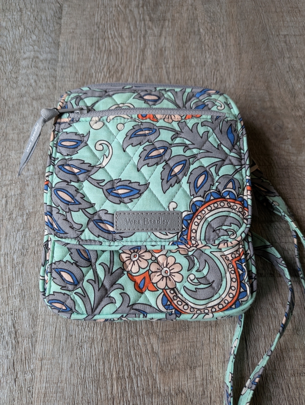 Vera Bradley - Fan Flowers Mini Hipster Crossbody Bag - Picture 4 of 6